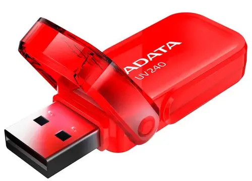 Stick USB A-DATA UV240, 32GB, USB 2.0 (Rosu)