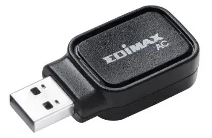 Adaptor Wireless Edimax EW-7611UCB, Dual Band, 600 Mbps, 2 x antene interne, Bluetooth (Negru)