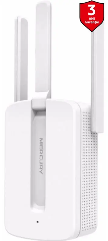 Range Extender wireless MERCUSYS MW300RE, 300 Mbps, 2 antene externe, 2.4 GHz