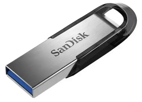 Stick USB SanDisk Cruzer Ultra Flair, 256GB, USB 3.0 (Negru/Argintiu)