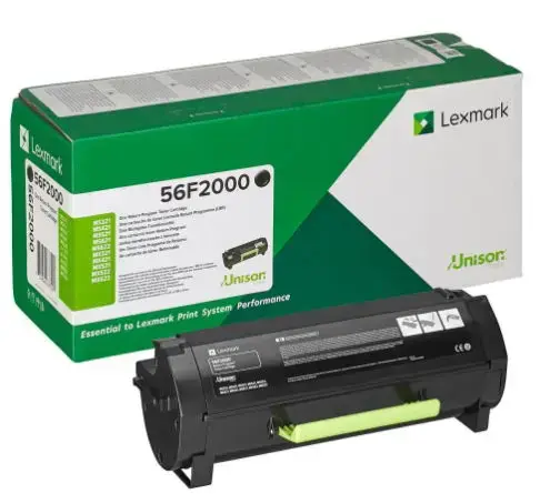Toner Lexmark 56F2000, 6000 pagini (Negru)
