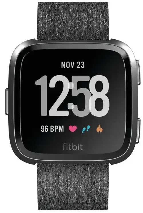 Ceas activity tracker Fitbit Versa, Bluetooth, NFC, Rezistenta la apa (Gri)