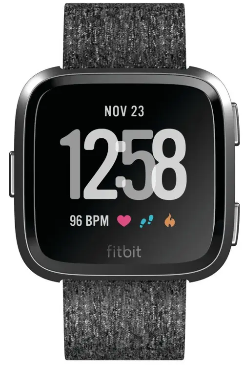 Ceas activity tracker Fitbit Versa, Bluetooth, NFC, Rezistenta la apa (Gri)
