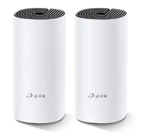 Sistem Wireless Mesh TP-Link Deco M4, Gigabit, Dual Band, 1200 Mbps, Antene interne, 2 Pack (Alb)