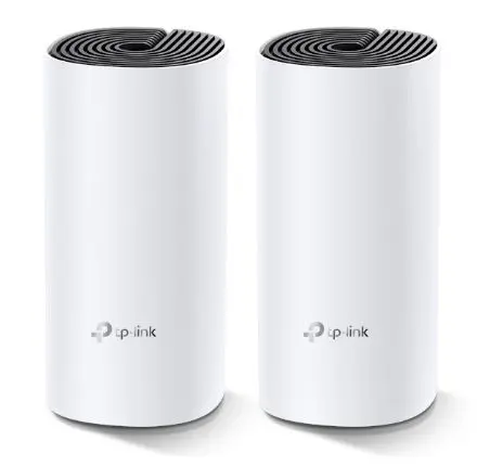 Sistem Wireless Mesh TP-Link Deco M4, Gigabit, Dual Band, 1200 Mbps, Antene interne, 2 Pack (Alb)