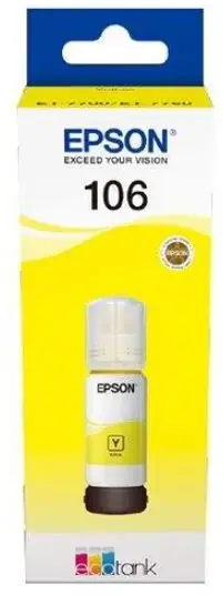 Cartus Cerneala Epson 106, 70 ml (Galben)