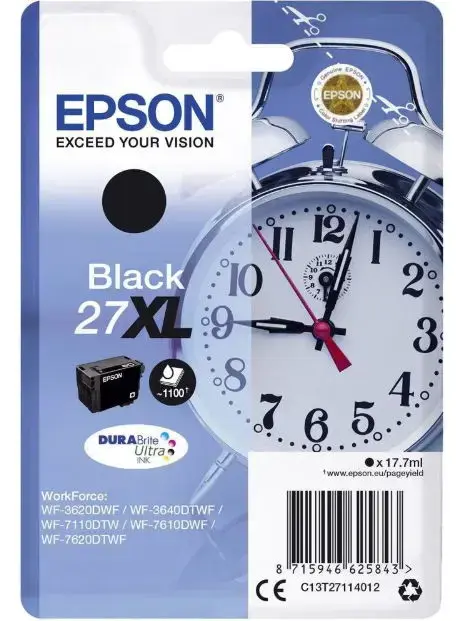 Cartus Cerneala Epson DURABrite T2711 XL, 17.7 ml (Negru)