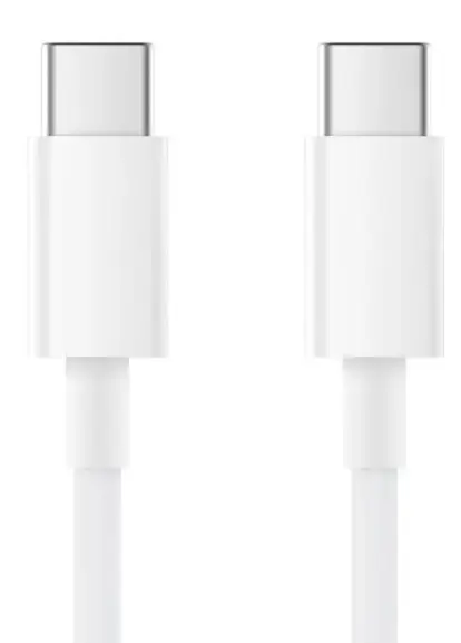 Cablu de date Xiaomi SJV4108GL, Type-C (Alb)