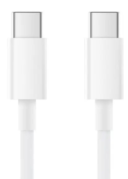 Cablu de date Xiaomi SJV4108GL, Type-C (Alb)
