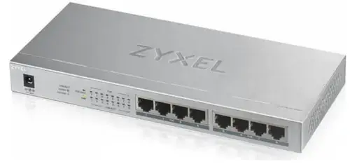 Switch ZyXEL GS1008HP-EU0101F, Gigabit, 8 Porturi, PoE
