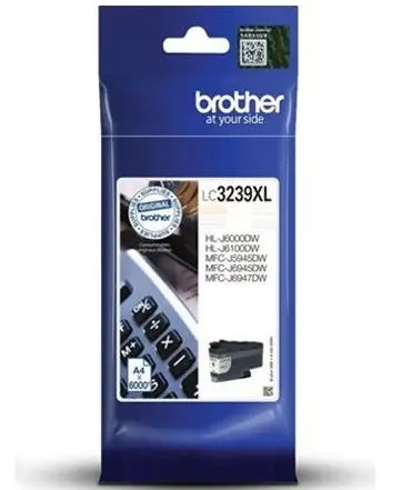 Cartus cerneala Brother LC-3239XL, acoperire 5000 pagini (Galben)