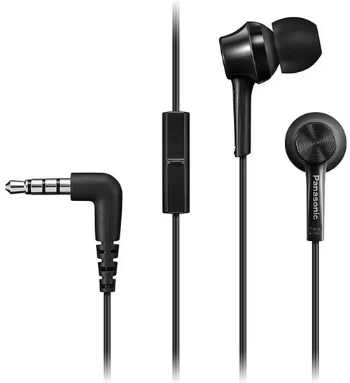 Casti Stereo Panasonic RP-TCM115E-K (Negru)