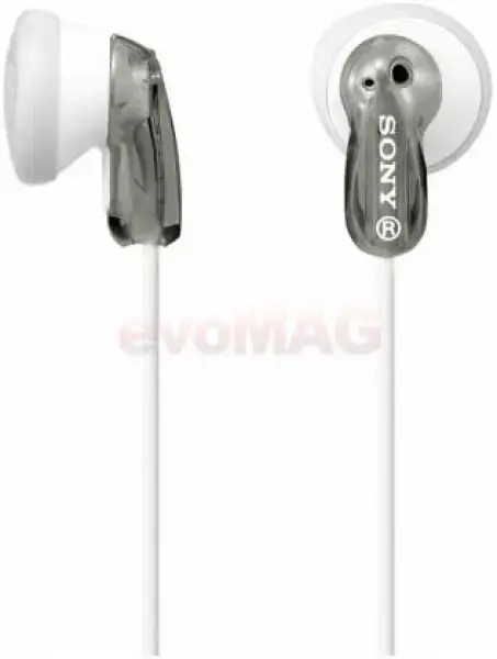 Casti cu fir Sony MDR-E9LPL (Alb-Gri)