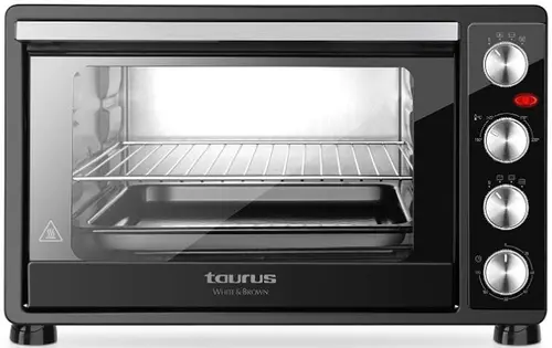 Cuptor electric Taurus Horizon, 45 l, 2000 W, 12 functii (Negru)