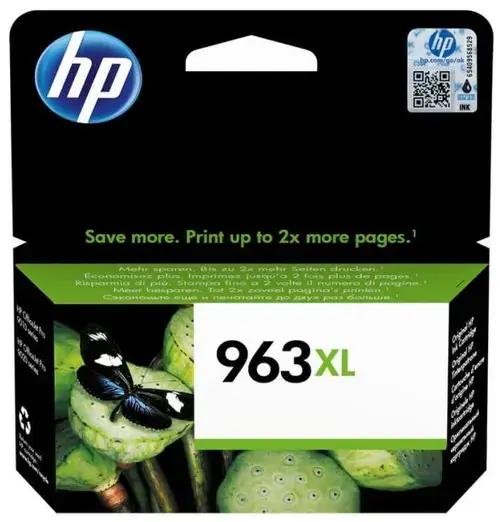 Cartus Cerneala HP 963XL, acoperire 1600 pagini (Cyan)
