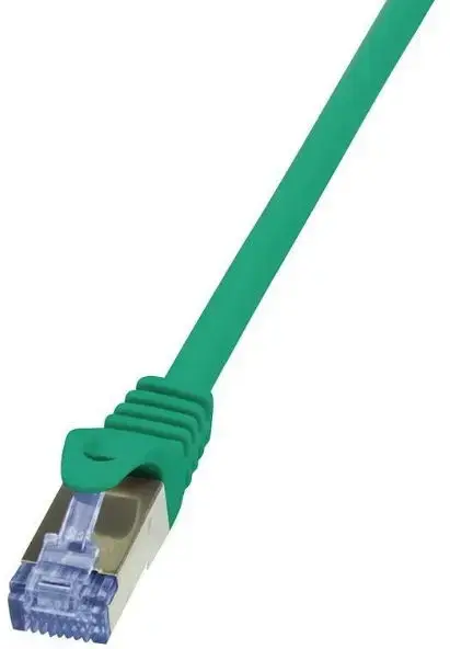 Cablu S/FTP LogiLink CQ3025S, Cat.6A, Patchcord (Verde)