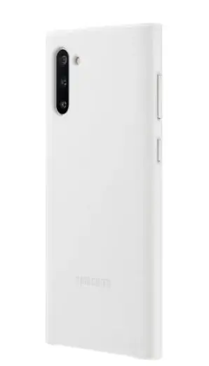 Protectie spate Samsung EF-VN970LWEGWW  pentru Samsung Galaxy Note 10 (Alb)