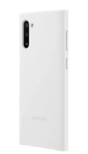 Protectie spate Samsung EF-VN970LWEGWW  pentru Samsung Galaxy Note 10 (Alb)