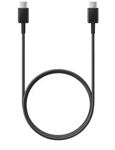 Cablu de date Samsung EP-DA705BBEGWW,  USB Type-C - USB Type-C, 1m (Negru)