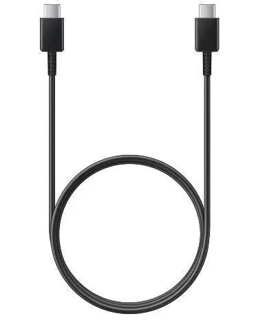 Cablu de date Samsung EP-DA705BBEGWW,  USB Type-C - USB Type-C, 1m (Negru)