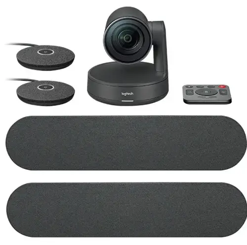 Camera web Logitech Rally PLUS Ultra HD ConferenceCam (Negru)