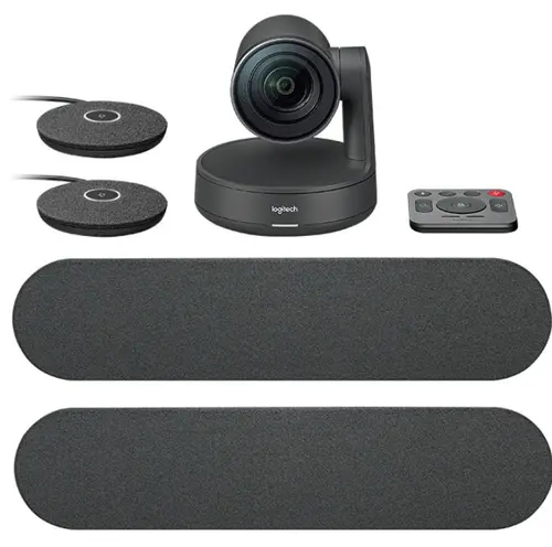 Camera web Logitech Rally PLUS Ultra HD ConferenceCam (Negru)