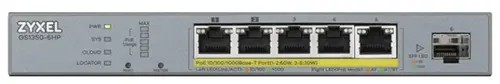 Switch ZyXEL GS1350-6HP, Gigabit, 6 Porturi, PoE, Smart Management