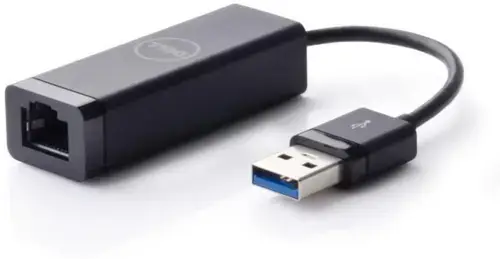 Adaptor Dell 470-ABBT USB 3.0 - RJ-45 (Negru)