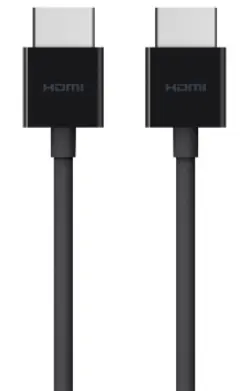 Cablu HDMI Belkin UltraHD Premium, 2 m (Negru)