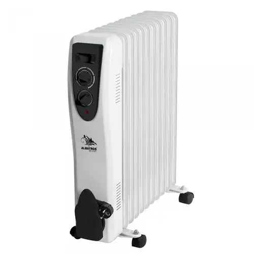 Calorifer electric Albatros RA-11ST, 2500W, 11 elementi, 3 trepte (Alb)