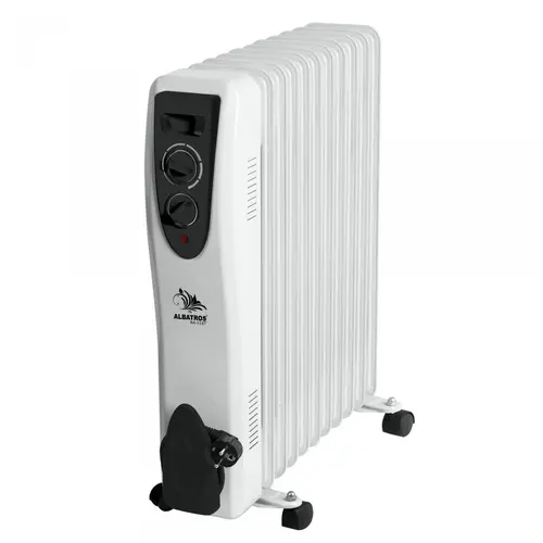 Calorifer electric Albatros RA-11ST, 2500W, 11 elementi, 3 trepte (Alb)
