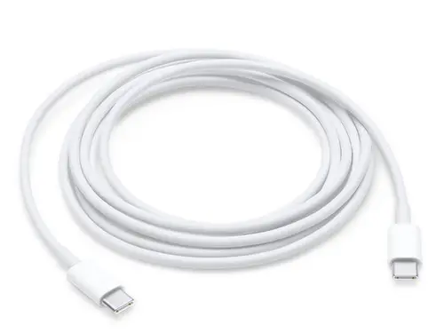Cablu de date Apple MLL82ZM/A, USB Type-C - USB Type-C, 2m, Blister (Alb)