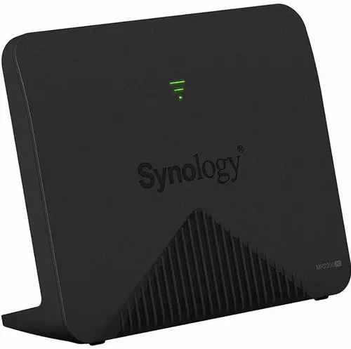 Router wireless Synology MR2200ac, Gigabit, TriBand, 2200 Mbps (Negru)