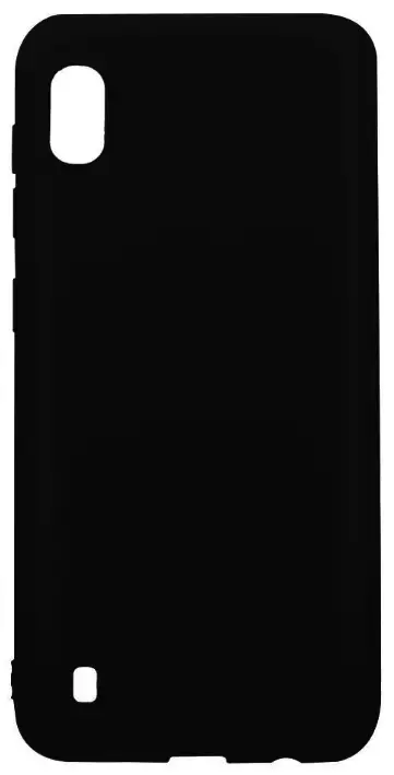 Protectie Spate Lemontti Silky LEMSILSLKA10N pentru Samsung Galaxy A10 (Negru)