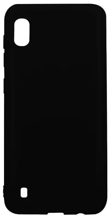 Protectie Spate Lemontti Silky LEMSILSLKA10N pentru Samsung Galaxy A10 (Negru)
