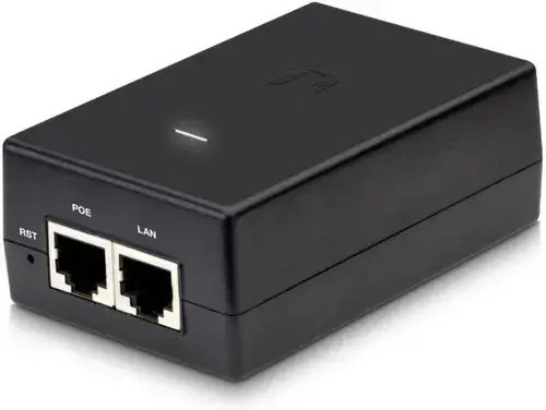 Adaptor PoE Ubiquiti POE-24-24W-G, 24V 1A, Gigagbit (Negru)