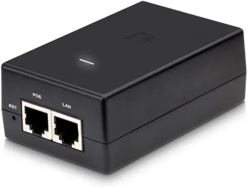 Adaptor PoE Ubiquiti POE-24-24W-G, 24V 1A, Gigagbit (Negru)