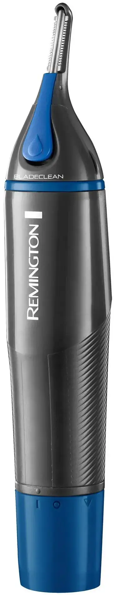 Trimmer pentru nas si urechi Remington Nano Series NE3850, Active Blade Clean (Negru/Albastru)