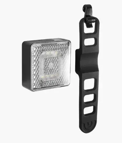 Far LED Gaciron W08F-80, 80 Lumeni, Baterie Reincarcabila 700 mah, Rezistenta la Apa IPX6 (Negru)