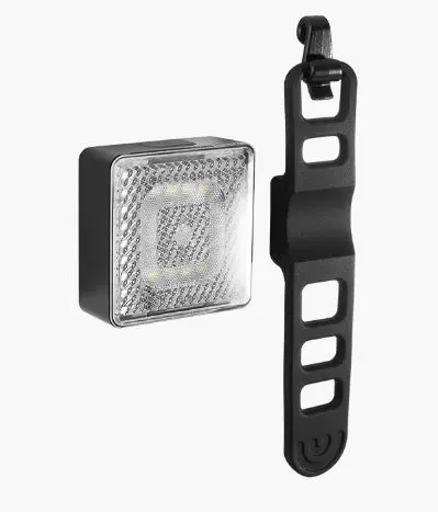 Far LED Gaciron W08F-80, 80 Lumeni, Baterie Reincarcabila 700 mah, Rezistenta la Apa IPX6 (Negru)