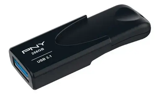 Stick USB PNY Attache 4, 256GB, USB 3.1 (Negru)