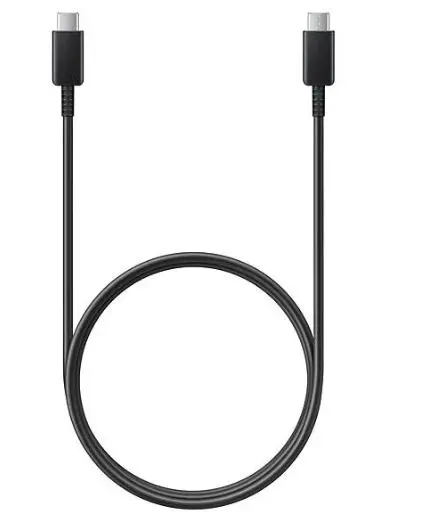 Cablu de date Samsung EP-DN975BBEGWW Type-C to Type-C, 1m (Negru)