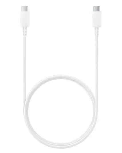 Cablu de date Samsung EP-DN975BWEGWW Type-C to Type-C, 1m (Alb)