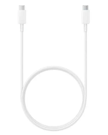 Cablu de date Samsung EP-DN975BWEGWW Type-C to Type-C, 1m (Alb)