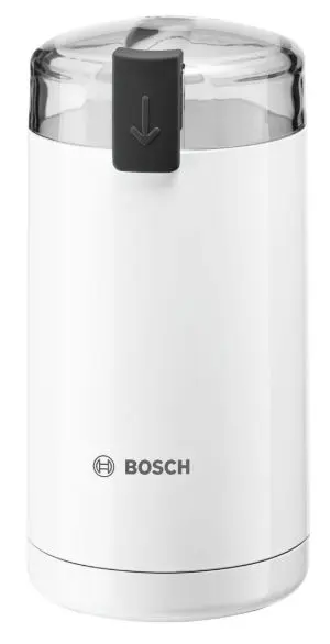 Rasnita de cafea Bosch TSM6A011W, 75 g, 180 W (Alb)