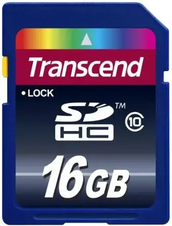 Card de memorie Transcend SDHC, 16GB, Clasa 10, pana la 10 MB/s