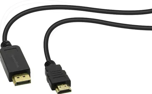 Cablu Speedlink SL-170015-BK, DisplayPort - HDMI, 1.8 m (Negru)