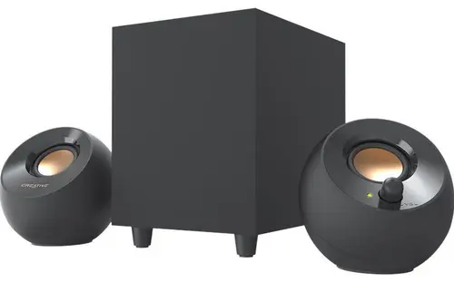 Boxe Creative Pebble Plus 2.1, 8W RMS (Negru)