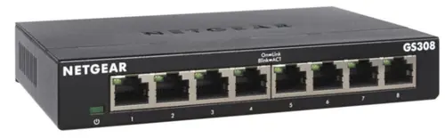 Switch Netgear GS308-300PES, Gigabit, 8 Porturi