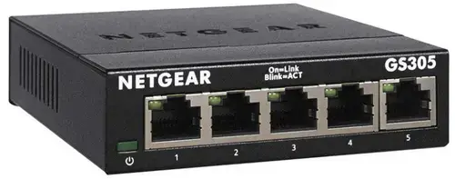 Switch Netgear GS305-300PES, Gigabit, 5 Porturi